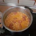 El cooksnap de Rocio Vazquez cuando hizo Potaje de garbanzos con chorizos colorados.