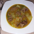 El cooksnap de Teresa Todoli cuando hizo Ternera a la jardinera en Thermomix.