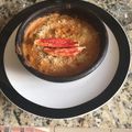 El cooksnap de Patricio Roco Valenzuela cuando hizo Chupe de Centolla.