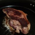 El cooksnap de Pirulina cuando hizo Bifé argentino.