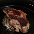 El cooksnap de Pirulina cuando hizo Bifé argentino.