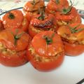 El cooksnap de paquitocruz98 cuando hizo Tomates rellenos de arroz y carne.