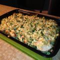 Eugene Ryzhakov's cooksnap of when they made Buffalo chicken loaded baked potato casserole.