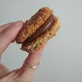 El cooksnap de Ro Bustamante cuando hizo Alfajores de avena.