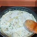 El cooksnap de Almudena Collado cuando hizo Lomo con salsa de champiñones.