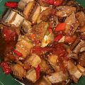 Cooksnap dari Si kambing untuk resep IKAN ASIN MASAK ASAM MANIS PEDAS