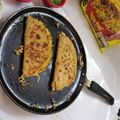 anjli Vahitra का कुकस्नैप जब उन्होंने पोटैटो रोल मैगी मसाला ट्विस्ट (potato roll maggi masala twist recipe in Hindi) बनाया था।