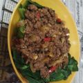 Cooksnap dari Kartika Tjevan untuk resep Tumis Pokcoy Daging Giling