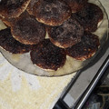 El cooksnap de Gisela Castillo cuando hizo Tortitas negras fácil y económicas.