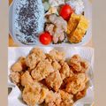 柴犬のお顔☆'s cooksnap of when they made 味しみの鶏から揚げ　下味冷凍も.