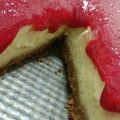 El cooksnap de Elda Lagartera Borquez cuando hizo Cheesecake con dulce de frambuesas, muy fácil!.