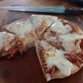El cooksnap de Oriana cuando hizo Pizza individual en sartén apta celíacos.