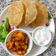 charmi jobanputra's cooksnap of when they made ફરસી પુરી,બટેટાની સુકીભાજી,પાપડ ચોખાના,અથાણું.