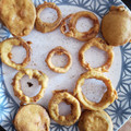 Passi Vikshali's cooksnap of when they made Onion rings😋.