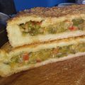 El cooksnap de Gimena Rodriguez cuando hizo Torta de Zapallito.