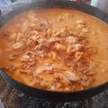 El cooksnap de Hernan Ferreyra cuando hizo Pasta al disco a la bolognesa.