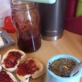 El cooksnap de Rocio Del Valle Gonzalez cuando hizo Mermelada de moras y frutillas casera.