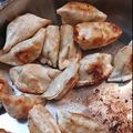 Cooksnap de Silvia quando cozinhou Gyozas de Porco e Legumes!.