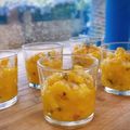 El cooksnap de Arianne cuando hizo Ceviche de mango.