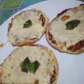 El cooksnap de Mica Percovich cuando hizo Mini pizzas rápidas de pollo, con tapas de empanadas.