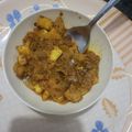 Prisha Tayal's cooksnap of when they made Matar Paneer dhaba style.