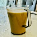 Shakeel Ahmed's cooksnap of when they made Dates and Mango Lassi#Ramadan.