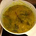 El cooksnap de Juditia cuando hizo Sopa de cebolla light.