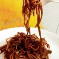 Sheela Biswas 's cooksnap of when they made চাউমিন (Chowmein recipe in Bengali).
