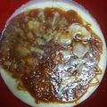 El cooksnap de Nancy Guevara cuando hizo Crema catalana.