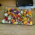 sissylove's cooksnap of when they made Sig's stuffed sweet peppers with vegetables and mozzarella.