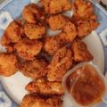 El cooksnap de Pili Pérez cuando hizo Pollo kentucky con salsa bbq.