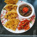 Bindiya Bhagnani का कुकस्नैप जब उन्होंने सरसों दा साग विद मक्का रोटी(Sarson da saag with makka roti recipe in hindi) बनाया था।
