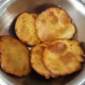 Asha Sharma's cooksnap of when they made Thekua (khajuria).