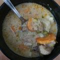 SzeltnerZita Cooksnap-ja, amikor elkészítette a(z) Nyírségi gombócleves recept Timitől receptet.