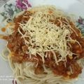 Cooksnap dari Alicia Dwijayanti untuk resep Spaghetti bolognese