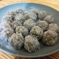 Cooksnap dari Ummu Salman untuk resep Kue Klepon (Pakai Ekstrak Daun Pandan & Suji)