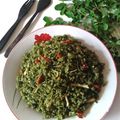 Cooksnap dari Syahara Kitchen untuk resep Nasi Goreng Daun Kelor Gercep