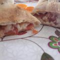 El cooksnap de Eli Polidoro cuando hizo Calzones Caprese para enamorar.