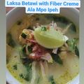 Cooksnap dari Latifah Ipeh Laras untuk resep Laksa Betawi