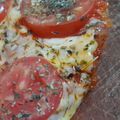 El cooksnap de Jessica Alza cuando hizo Pizza integral Veggie 💯 de Brócoli y Caprese 😋.