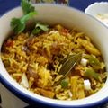 Hetal Shah 's cooksnap of when they made હૈદરાબાદી દમ બિરયાની (Hyderabadi Dum Biryani Recipe In Gujarati).