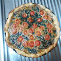 El cooksnap de Miguel cuando hizo Quiche de espinacas y queso fresco.