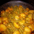 El cooksnap de Fer Guzmán cuando hizo Judías verdes con patatas ajo y pimentón.