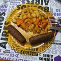 El cooksnap de Guillermina cuando hizo Chorizo vegetariano.