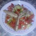 El cooksnap de Rafael Romero Martinez. cuando hizo Pipirrana con caballa.