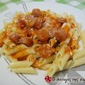 Cooksnap από kitoko στη συνταγή Μυκονιάτικη σάλτσα ντομάτας με λουκάνικα Μυκόνου