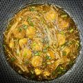 Cooksnap dari Veteran Afghan untuk resep Tofu Enoki Pan