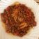El cooksnap de Greivin Vega cuando hizo Espaguetti a la bolognesa.