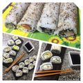 El cooksnap de Stella cuando hizo URAMAKI - SUSHI.