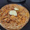 Payal Thakur's cooksnap of when they made Paneer Paratha.